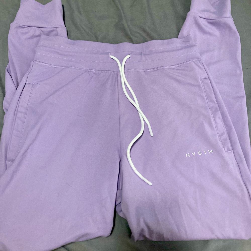 NVGTN lilac joggers
